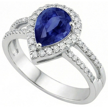 Afbeelding in Gallery-weergave laden, echte round diamant 2.75karaat ring bovenaanzicht