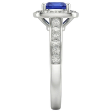 Afbeelding in Gallery-weergave laden, echte round diamant 1.25karaat ring bovenaanzicht