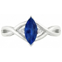 Afbeelding in Gallery-weergave laden, echte round diamant 1.50karaat ring zijaanzicht