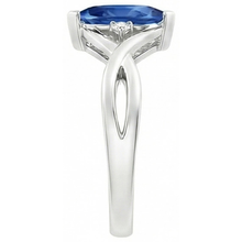Afbeelding in Gallery-weergave laden, echte round diamant 1.50karaat ring profielweergave