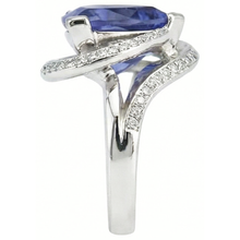 Afbeelding in Gallery-weergave laden, IGI GECERTIFICEERDE Unieke Saffier Ring Art Deco