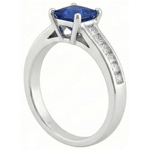 Afbeelding in Gallery-weergave laden, echte diamant 2karaat ring close-up detail