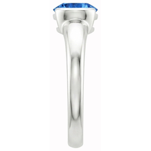 Afbeelding in Gallery-weergave laden, echte round diamant 1.50karaat ring bovenaanzicht