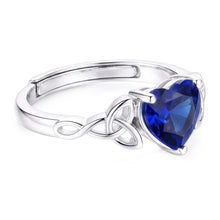 Afbeelding in Gallery-weergave laden, Sieraadsteen Ring 14K Witgoud met Korenbloem Saffier – 1,50