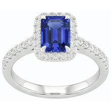 Afbeelding in Gallery-weergave laden, echte round diamant 3karaat ring bovenaanzicht