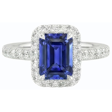 Afbeelding in Gallery-weergave laden, echte round diamant 3karaat ring op wit
