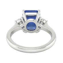 Afbeelding in Gallery-weergave laden, Smaragd Saffier Diamant Ring 5 steen wit goud 2 karaat sieraden