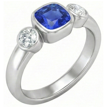 Afbeelding in Gallery-weergave laden, echte round diamant 1.50karaat watch vooraanzicht