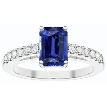 Afbeelding in Gallery-weergave laden, echte round diamant 3.50karaat ring zijaanzicht