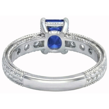 Afbeelding in Gallery-weergave laden, echte round diamant 2.10karaat ring profielweergave