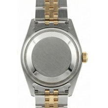 Afbeelding in Gallery-weergave laden, Snaar diamanten wijzerplaat Datumjust Rolex dameshorloge roestvrij staal en goud