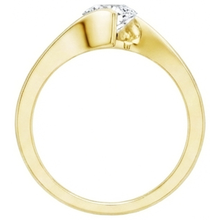 Afbeelding in Gallery-weergave laden, Solitaire 1 karaat ronde diamanten jubileumring Nieuw