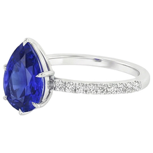 Afbeelding in Gallery-weergave laden, echte round diamant 4.50karaat ring op wit