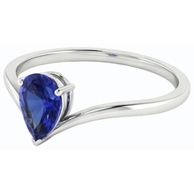Afbeelding in Gallery-weergave laden, Solitaire Ceylon Sapphire Verlovingsring 1,50 karaat goud