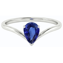 Afbeelding in Gallery-weergave laden, Solitaire Ceylon Sapphire Verlovingsring 1,50 karaat goud