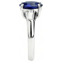 Afbeelding in Gallery-weergave laden, Solitaire Deep Blue Sapphire Ring 2,50 karaat dames sieraden