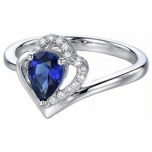 Afbeelding in Gallery-weergave laden, echte round diamant 2.50karaat ring bovenaanzicht