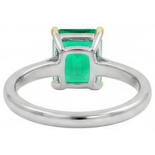 Afbeelding in Gallery-weergave laden, Luxueus Gekleurde Steen Ring 3,50 karaat – achteraanzicht