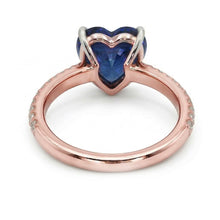Afbeelding in Gallery-weergave laden, echte round diamant 3.50karaat ring op wit