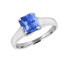 Afbeelding in Gallery-weergave laden, Solitaire Heren Ring Edelsteen Sieraden 2,50 Karaat Sri Lankaanse Saffier