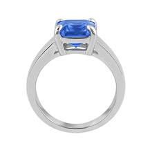 Afbeelding in Gallery-weergave laden, Solitaire Heren Ring Edelsteen Sieraden 2,50 Karaat Sri Lankaanse Saffier