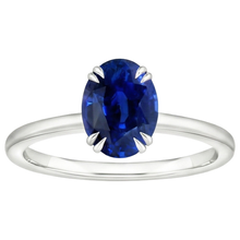 Afbeelding in Gallery-weergave laden, Solitaire Jubileumringset Ceylon Sapphire 2,50 karaat