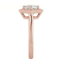 Afbeelding in Gallery-weergave laden, Natuurlijke Diamanten Ring 3ct - Roségoud 14K