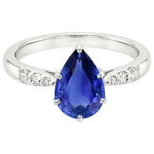Afbeelding in Gallery-weergave laden, echte round diamant 4karaat ring profielweergave