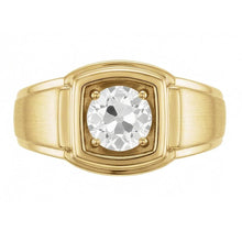 Afbeelding in Gallery-weergave laden, Diamant Solitaire Ring – profielaanzicht
