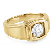 Afbeelding in Gallery-weergave laden, Diamant Solitaire Ring – achteraanzicht