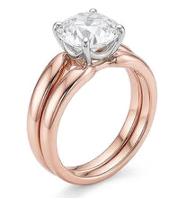 Afbeelding in Gallery-weergave laden, echte round diamant 1.50karaat ring close-up detail