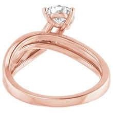 Afbeelding in Gallery-weergave laden, Natuurlijke Diamanten Ring 2ct - Roségoud 14K