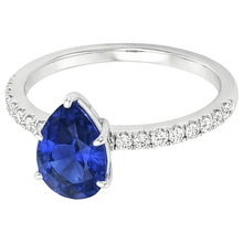 Afbeelding in Gallery-weergave laden, echte round diamant 3.75karaat ring zijaanzicht