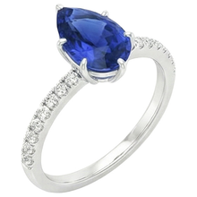 Afbeelding in Gallery-weergave laden, echte round diamant 3.75karaat ring close-up detail