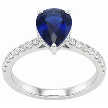 Afbeelding in Gallery-weergave laden, echte round diamant 3.50karaat ring close-up detail