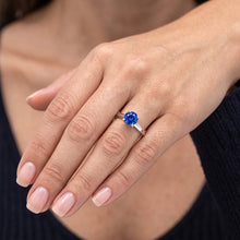 Afbeelding in Gallery-weergave laden, Solitaire Ring 1,25 Karaat Wit Goud 14K
