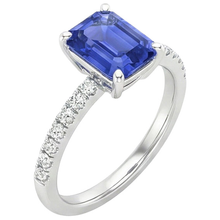 Afbeelding in Gallery-weergave laden, echte round diamant 4karaat ring bovenaanzicht