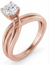 Afbeelding in Gallery-weergave laden, Natuurlijke Diamanten Ring 2ct - Roségoud 14K