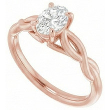 Afbeelding in Gallery-weergave laden, Natuurlijke Diamanten Ring 2.15ct - Roségoud 14K