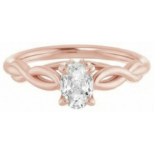 Afbeelding in Gallery-weergave laden, Natuurlijke Diamanten Ring 2.15ct - Roségoud 14K