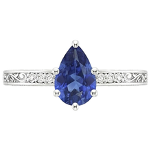 Afbeelding in Gallery-weergave laden, echte round diamant 4karaat ring profielweergave