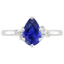 Afbeelding in Gallery-weergave laden, echte round diamant 5karaat ring op wit