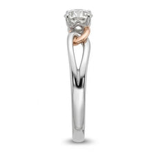 Afbeelding in Gallery-weergave laden, echte round diamant 1karaat ring close-up detail