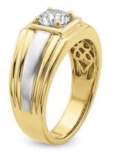 Afbeelding in Gallery-weergave laden, echte round diamant 1karaat watch profielweergave