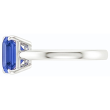Afbeelding in Gallery-weergave laden, echte diamant 2karaat ring bovenaanzicht