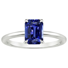 Afbeelding in Gallery-weergave laden, echte diamant 3karaat ring bovenaanzicht