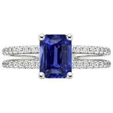 Afbeelding in Gallery-weergave laden, echte round diamant 4.50karaat ring profielweergave