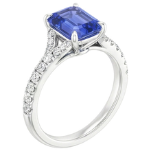 Afbeelding in Gallery-weergave laden, echte round diamant 4karaat ring close-up detail
