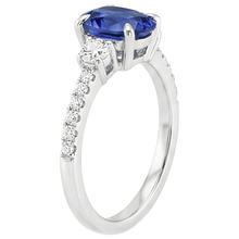 Afbeelding in Gallery-weergave laden, echte round diamant 3.50karaat ring op wit
