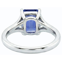 Afbeelding in Gallery-weergave laden, echte smaragd 2karaat ring close-up detail